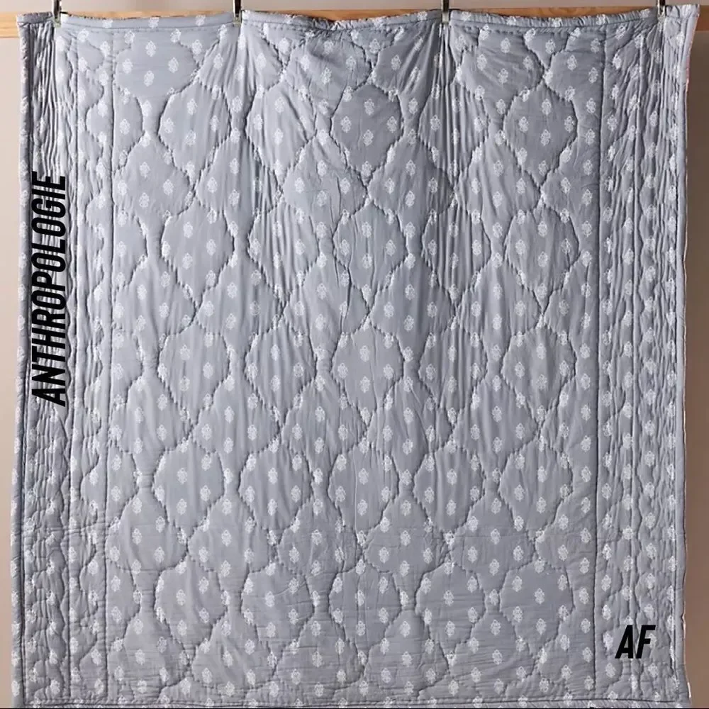 ANTHROPOLOGIE ZADIE QUILT QUEEN NEW